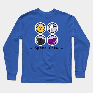 Space Crew 2420 with Space Commander Purple Rat Long Sleeve T-Shirt